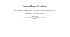 Desktop Screenshot of lepton.com